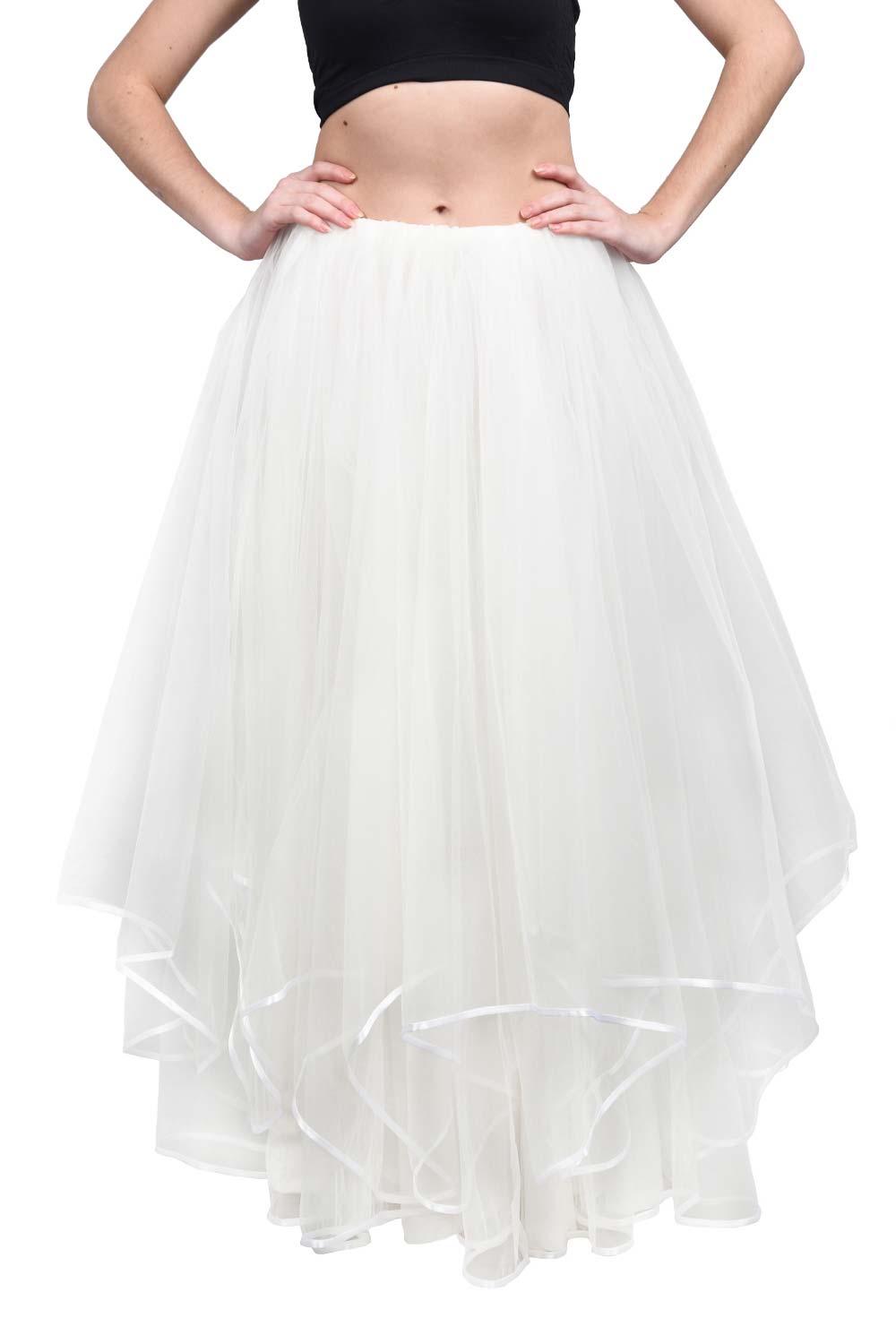 Long Tulle Skirt