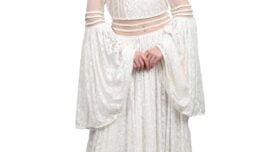 Angel Long white gown